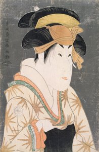 Segawa Kikunojo III in the Role of Oshizu